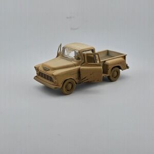 Kinsmart Diecast Cars 1955 Chevy Stepside Pick-Up 1/32 Scale Muddy Pull Back
